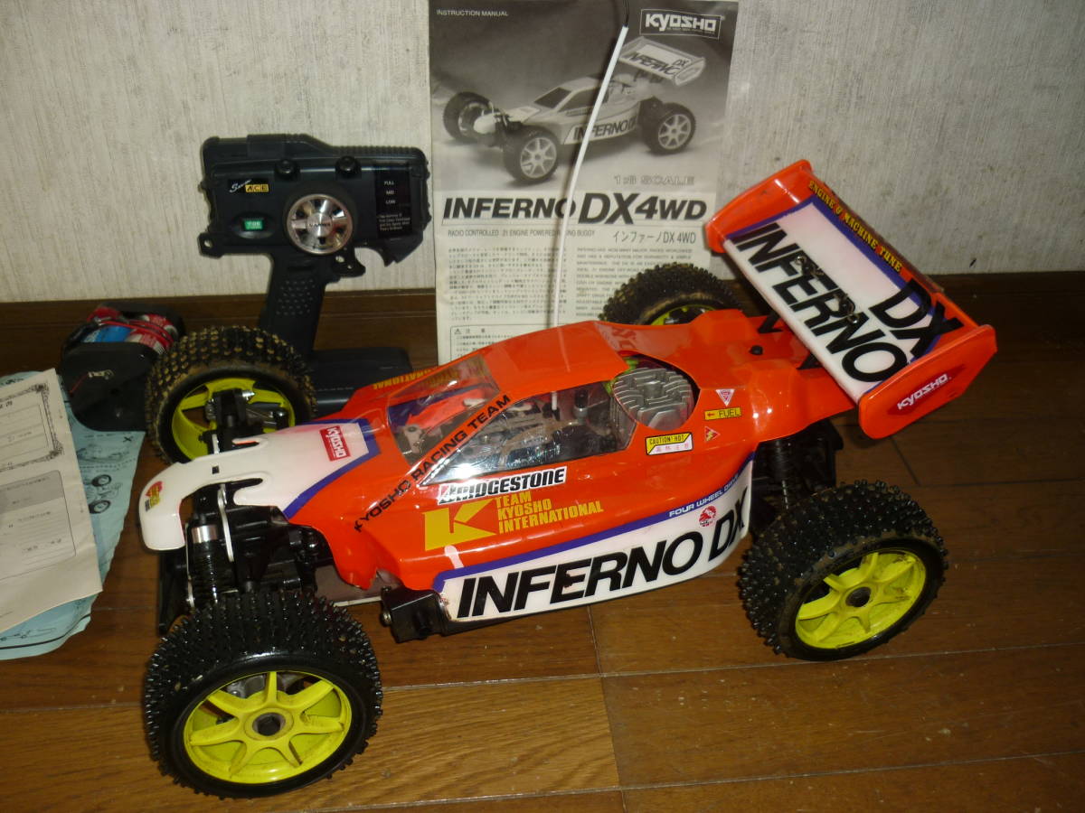 Yahoo!オークション - 京商 インファーノ DX 4WD KYOSHO INFERNO Yahoo!オークション - 京商 インファーノ DX 4WD KYOSHO INFERNO