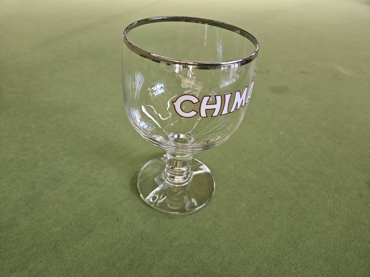 ★売切り★CHIMAY シメイ ビールグラス ベルギービール グラス 中古 No.Z_画像2