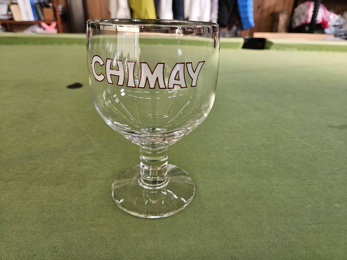 ★売切り★CHIMAY シメイ ビールグラス ベルギービール グラス 中古 No.Z_画像3