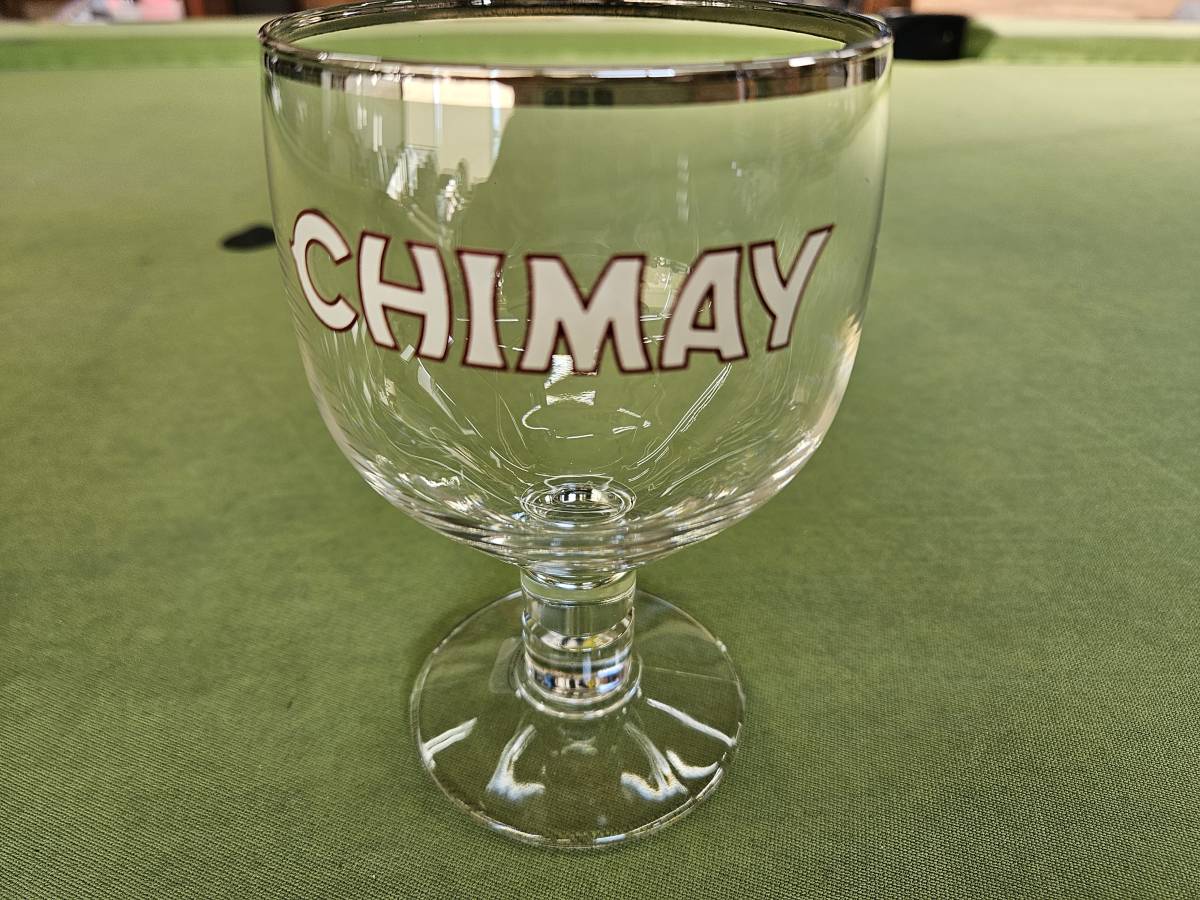 ★売切り★CHIMAY シメイ ビールグラス ベルギービール グラス 中古 No.Z_画像5