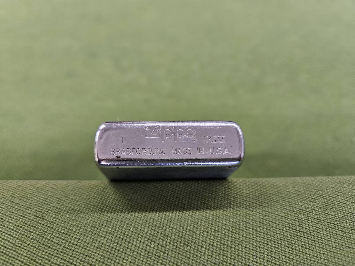 ★売切り★ZIPPO BRADFORD.PA. MADE IN U.S.A オイルライター E ⅩⅣ 喫煙具 中古 No.P3_画像5