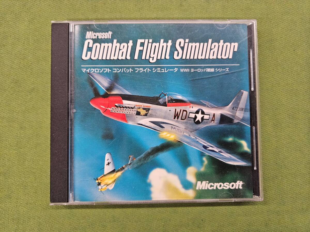 ★売切り★マイクロソフト コンバット フライト シミュレータ Microsoft Combat Flight Simulator WWⅡ ヨーロッパ戦線シリーズ 中古 No.Zの画像2