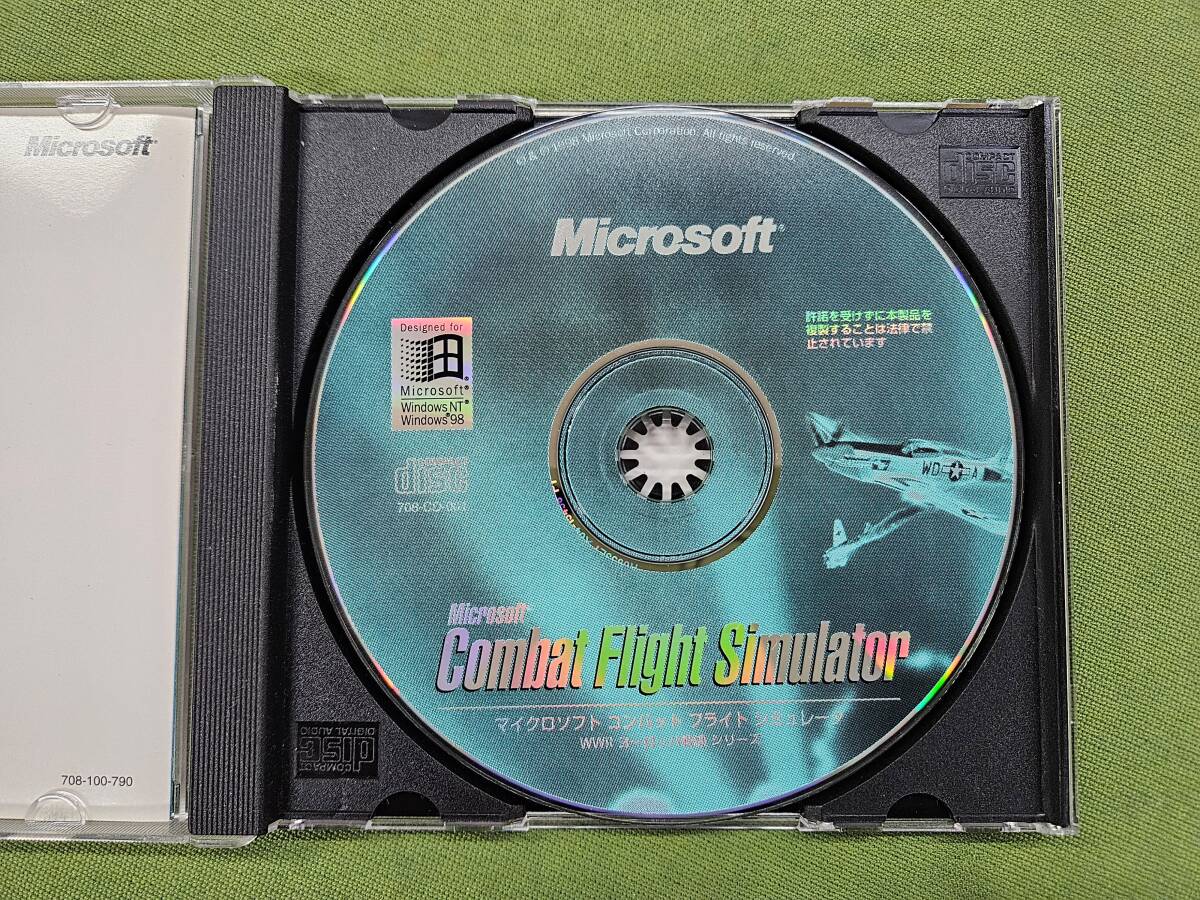 ★売切り★マイクロソフト コンバット フライト シミュレータ Microsoft Combat Flight Simulator WWⅡ ヨーロッパ戦線シリーズ 中古 No.Zの画像3