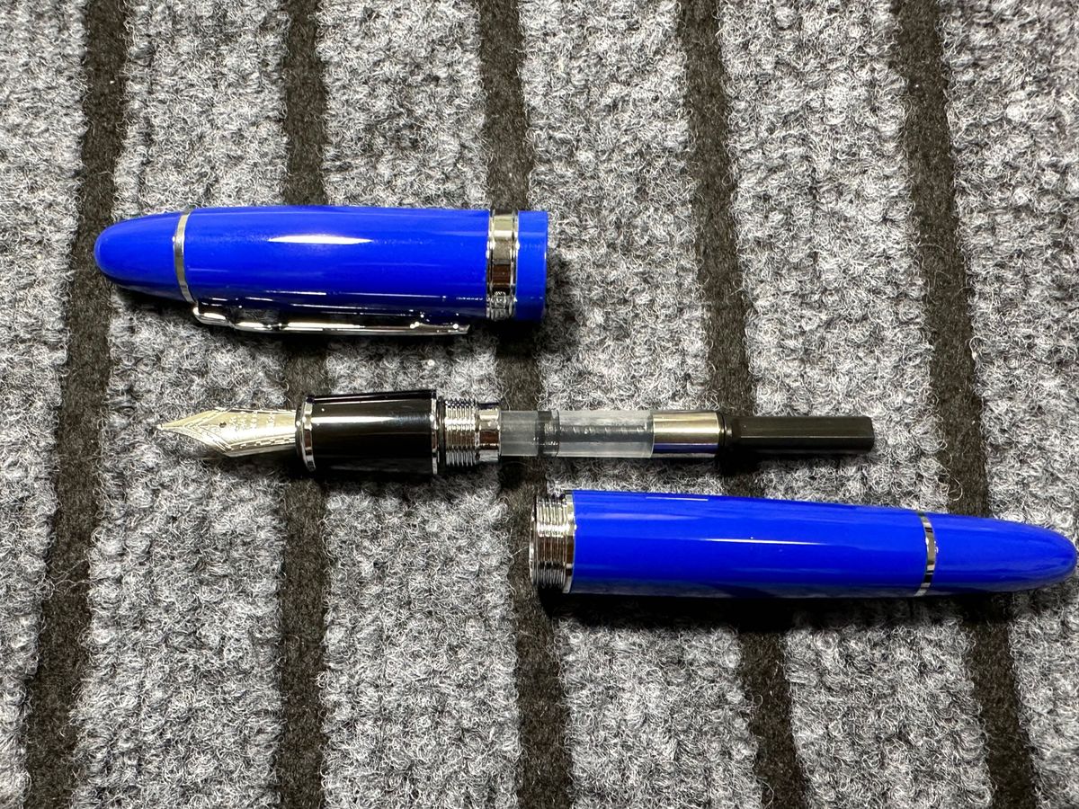 Jinhao 金剛 159シリーズ イリジウム　ロイヤルブルー万年筆