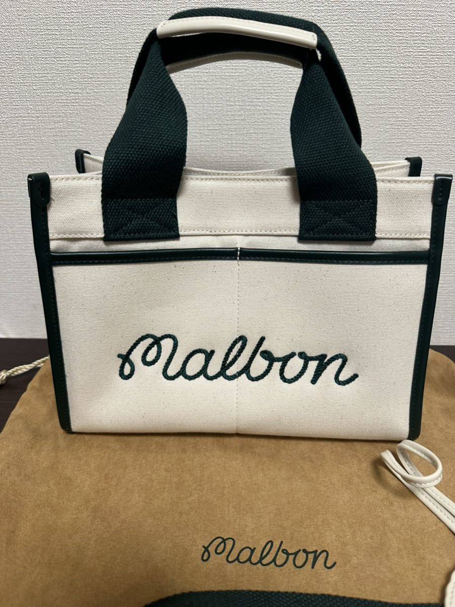 malbon golf マルボンゴルフ　正規品　美品　トートバッグ_画像3