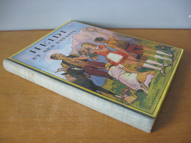 ★アンティーク品★ハイジの本 1949年 HEIDI et ses enfants フランス語_画像1