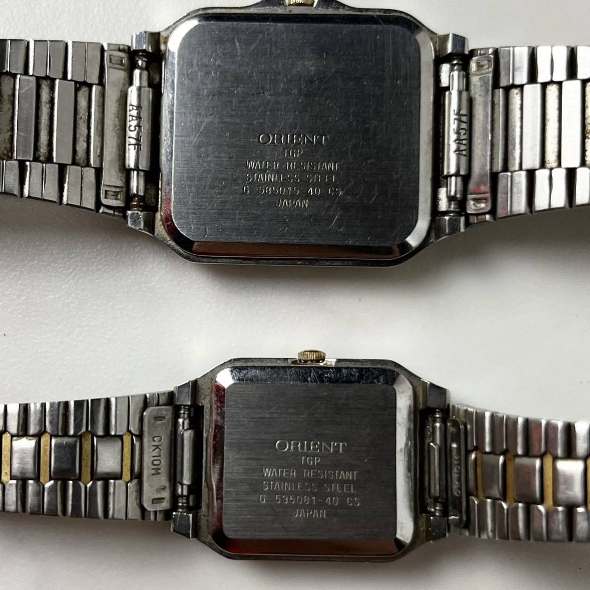 まとめ 】 ORIENT オリエント スクエア コンビ ペア ウォッチ まとめ 】 ORIENT オリエント スクエア コンビ ペア ウォッチ