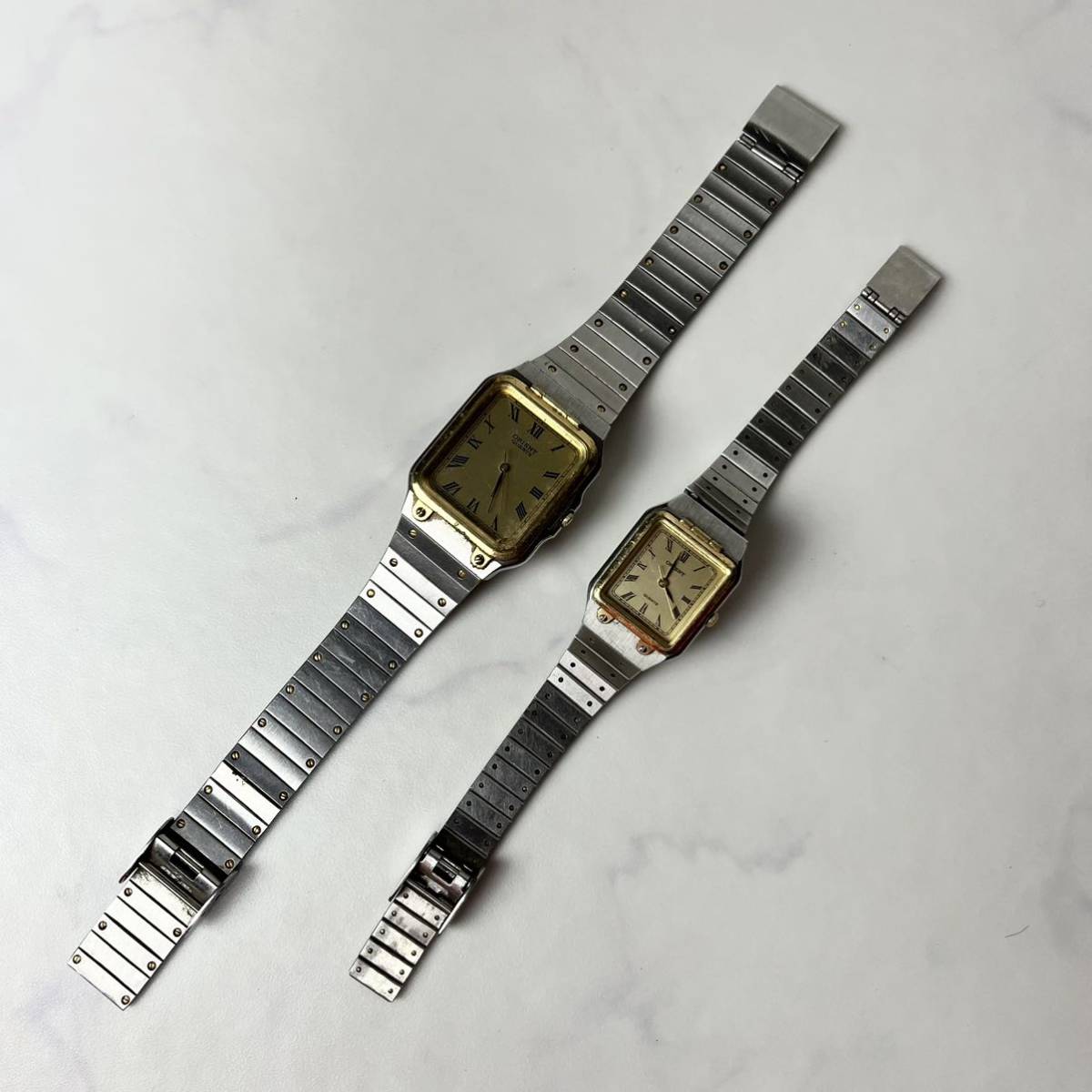 まとめ 】 ORIENT オリエント スクエア コンビ ペア ウォッチ まとめ 】 ORIENT オリエント スクエア コンビ ペア ウォッチ