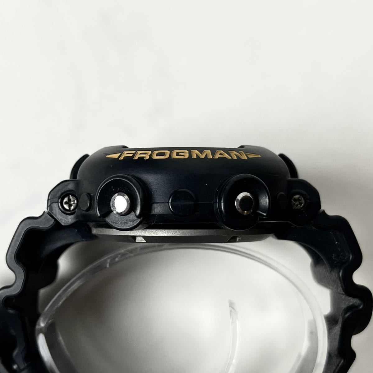 【実働】 CASIO カシオ G-SHOCK DW-8200 FROGMAN フロッグマン MEN IN BLACK2 メンインブラック2 MIB2 チタン メンズ ブラック 潜水蛙_画像3