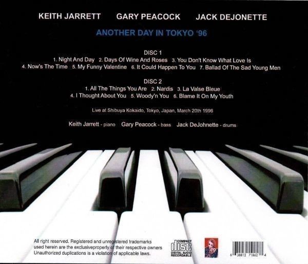【2CD】KEITH JARRETT GARY PEACOCK JACK DEJONETTE / ANOTHER DAY IN '96 キースジャレットの画像2
