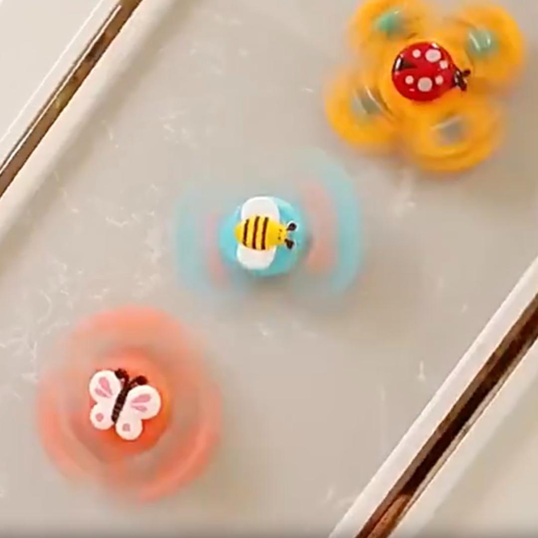 ハンドスピナー 吸盤 59 知育玩具 カラフル おもちゃ お風呂 水遊びaの画像8