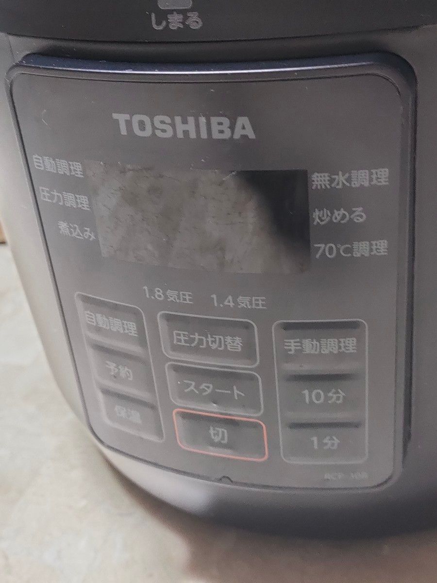 TOSHIBA電気圧力鍋 RCP-30R