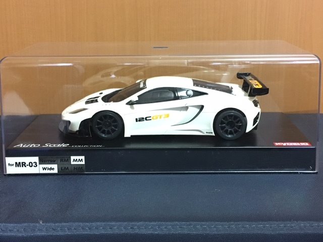 京商　Mini-Z　ミニッツ　McLaren　12C　GT3　2013　ホワイト　オートスケールコレクション　_画像1