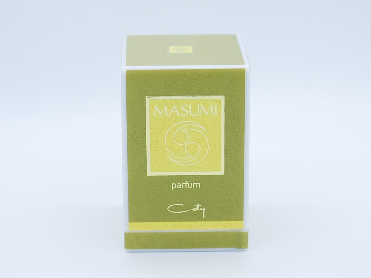 ■【YS-1】 香水 ■ COTY コティ ■ MASUMI マスミ パルファム 7.5ml ■ 元箱 レディース 【同梱可能商品】■C_未使用に近いです。