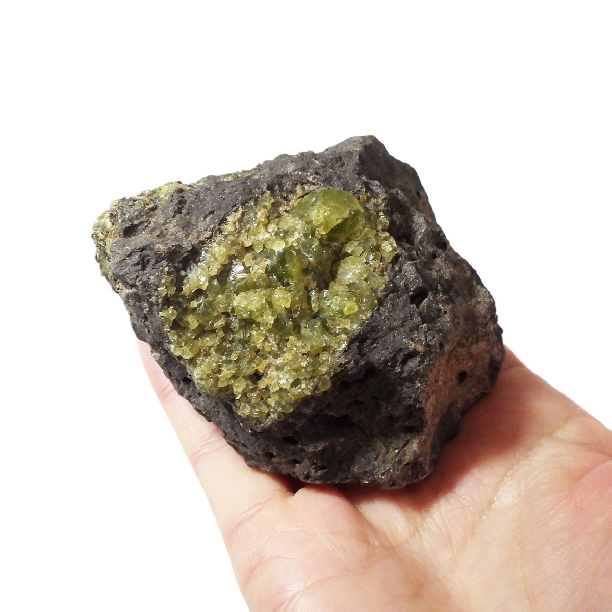 ペリドット 原石 アメリカ・アリゾナ州産 天然石 パワーストーン 結晶 鉱物_画像7