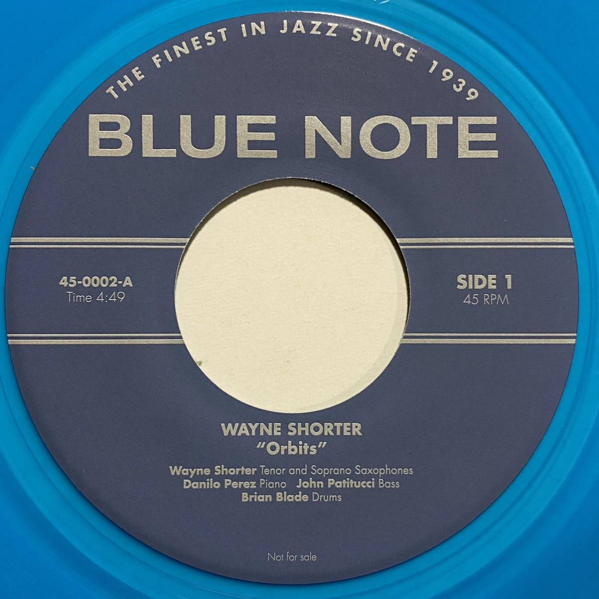 非売品 Wayne Shorter Quartet Orbits The Notes Unidentified Flying Objects 7inch 7インチ 45 EP 国内盤 Blue Note ウェイン ショーターの画像2