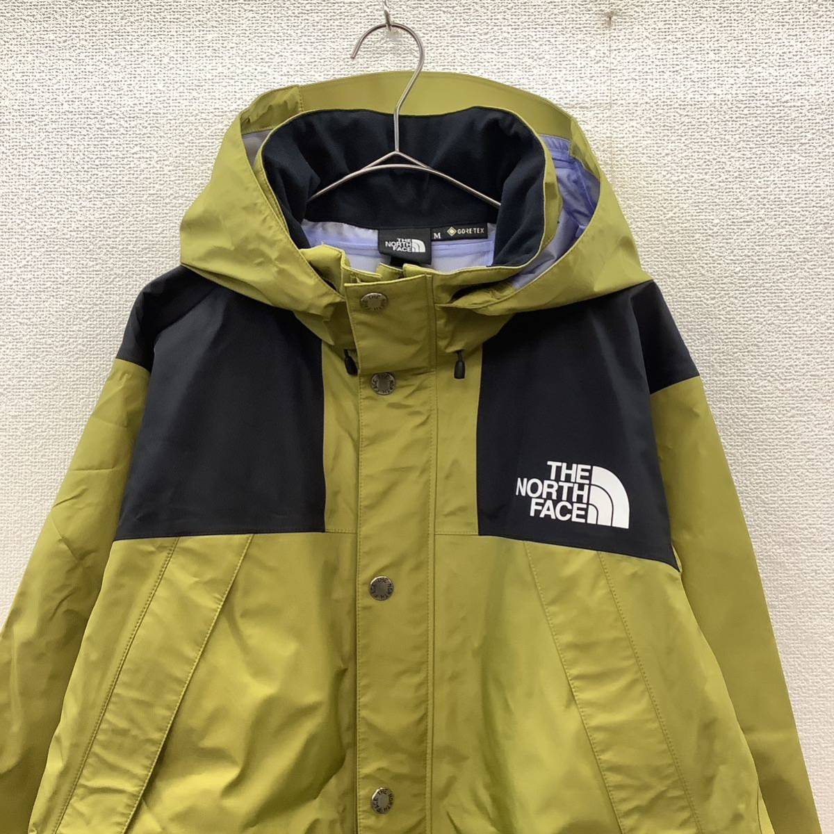 THE NORTH FACE Mountain Raintex Jacket GORE-TEX ノースフェイス マウンテンジャケット size M マッチャグリーン 美品 77465