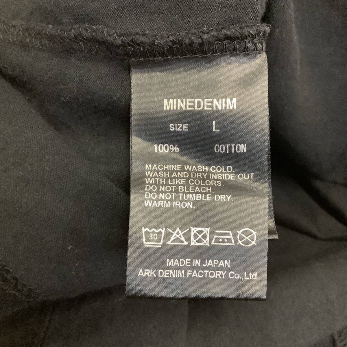 MINEDENIM Stie-lo × Davide Sorrenti マインデニム ダビデ ソレンティ コラボ Tシャツ size L 77221_画像5