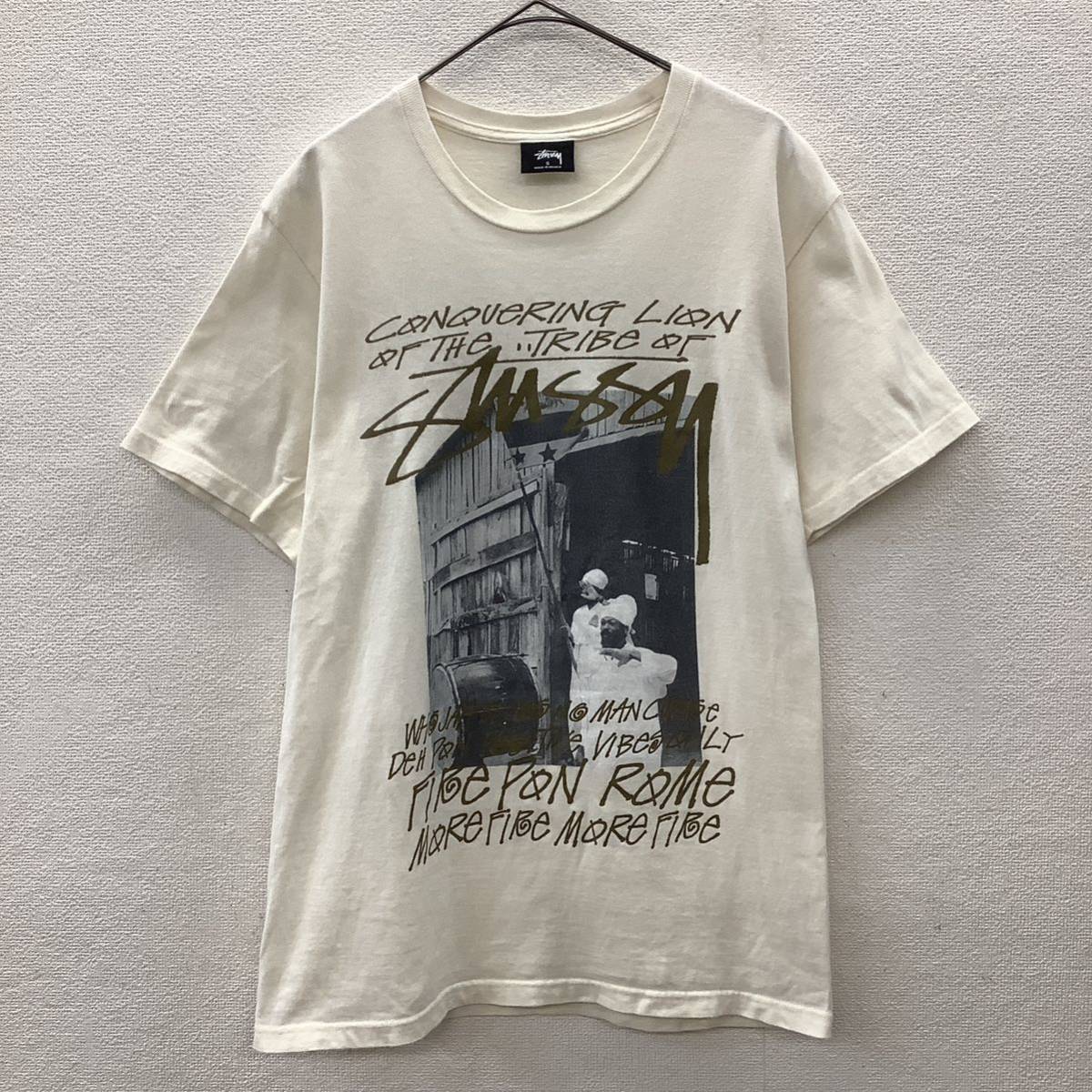 STUSSY WHO JAH BLESS TEE ステューシー Tシャツ 両面プリント STUSSY WHO JAH BLESS TEE ステューシー Tシャツ 両面プリント
