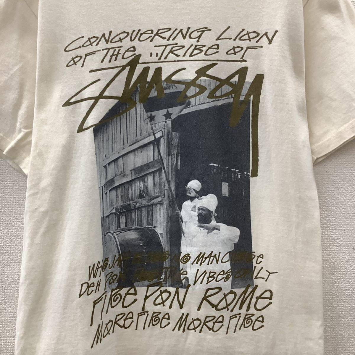 STUSSY WHO JAH BLESS TEE ステューシー Tシャツ 両面プリント STUSSY WHO JAH BLESS TEE ステューシー Tシャツ 両面プリント
