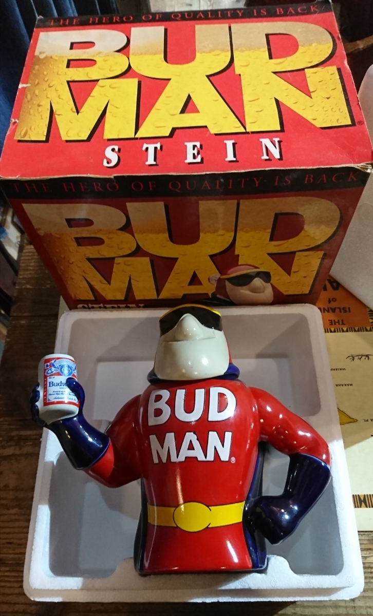 bud man beer server バドマン ビール サーバー バドワイザー