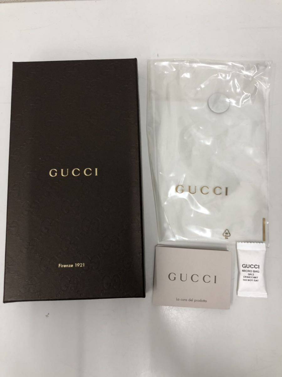 ②GUCCI グッチ ネームタグ 小物 レッド 赤 レザー 316756479292 レディース GHJV4GT_画像10