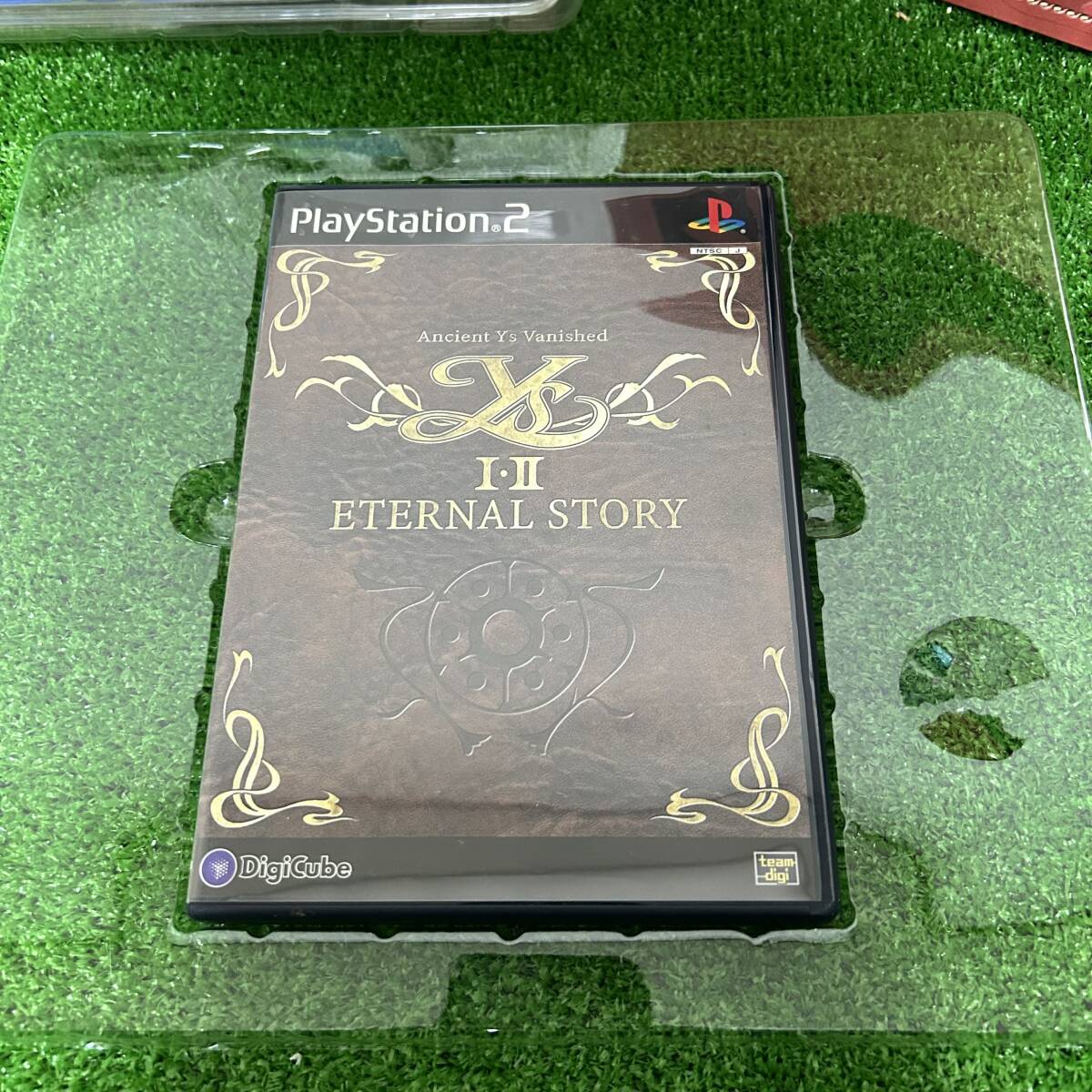 PS2 ソフト YS/イースⅠ・Ⅱ エターナルストーリー 特別限定版 未開封フィギュア付き ゲームソフト 美品 中古 現状品_画像2