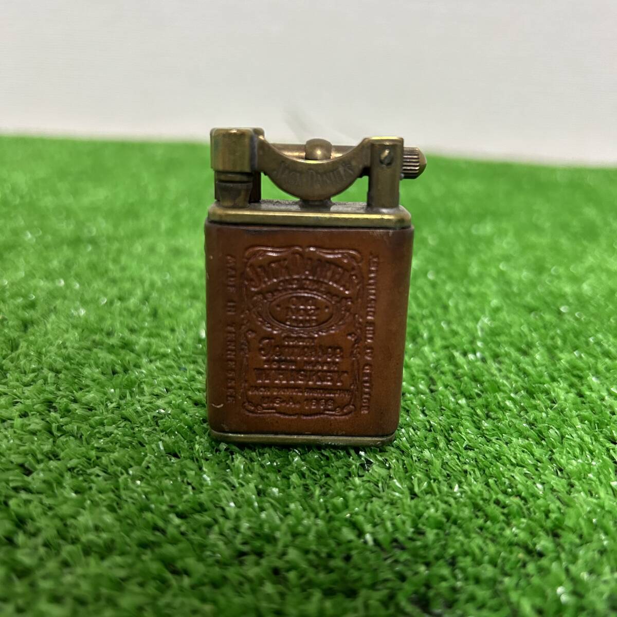 JACK DANIEL'S/ジャックダニエル オイルライター/OIL LIGHTER 喫煙具 ダンヒル ハンマー 中古 現状品 レトロ _画像1