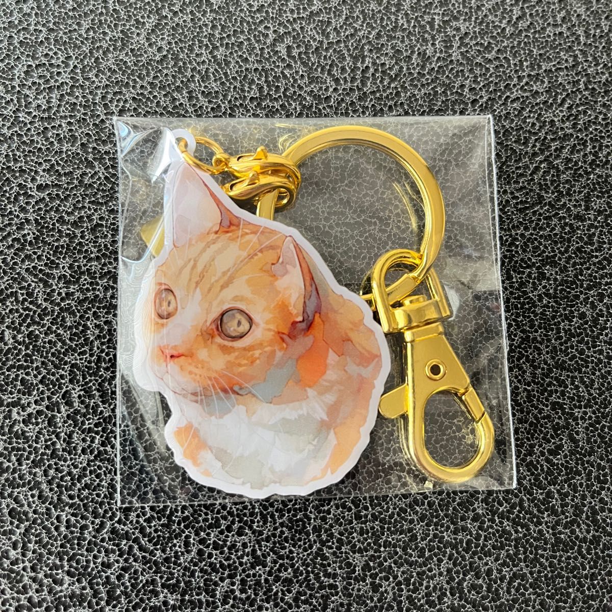 Eve harapeco Neko Keychain (ziitto) 商店 ネコ 猫 ダイカットキーチェーン 