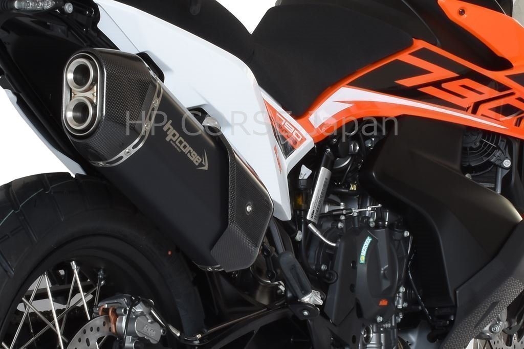 KTM 790 ADVENTURES スリップオンマフラー HP CORSE エイチピーコルセ