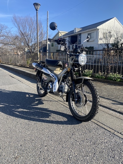 ◆ＣＴ125ハンターカブ◆実走55km◆ほぼ新車◆埼玉県越谷市発◆綺麗な車両〜今回のみの画像5