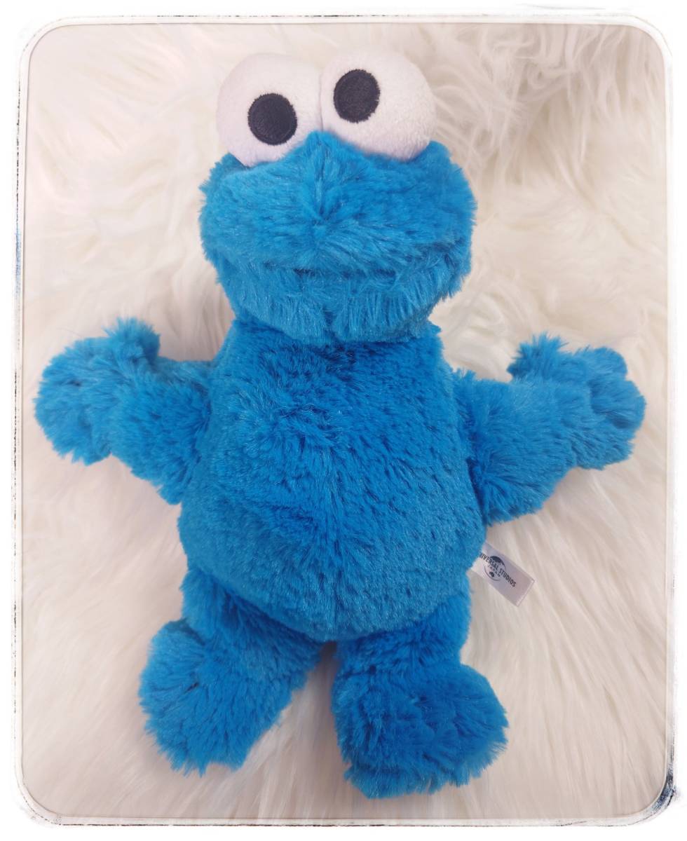 **used& home storage goods * hand .. eminent Sesame Street Cookie Monster * approximately 25.USJ buy goods **