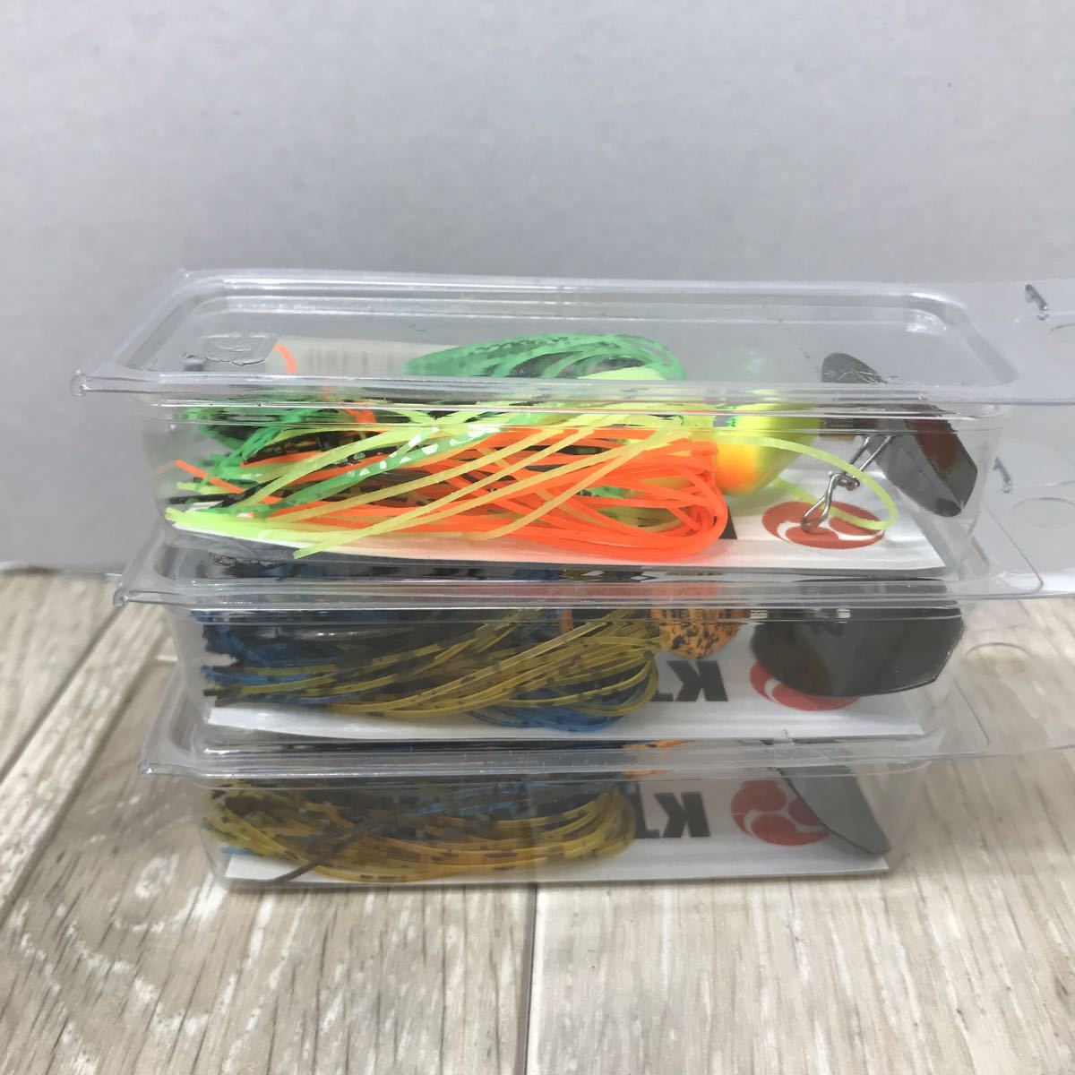 192 D 1円〜 釣り KTW LURES / KR3 / COBRA CHATTER ルアー 4個 セット 中古 未使用_画像8