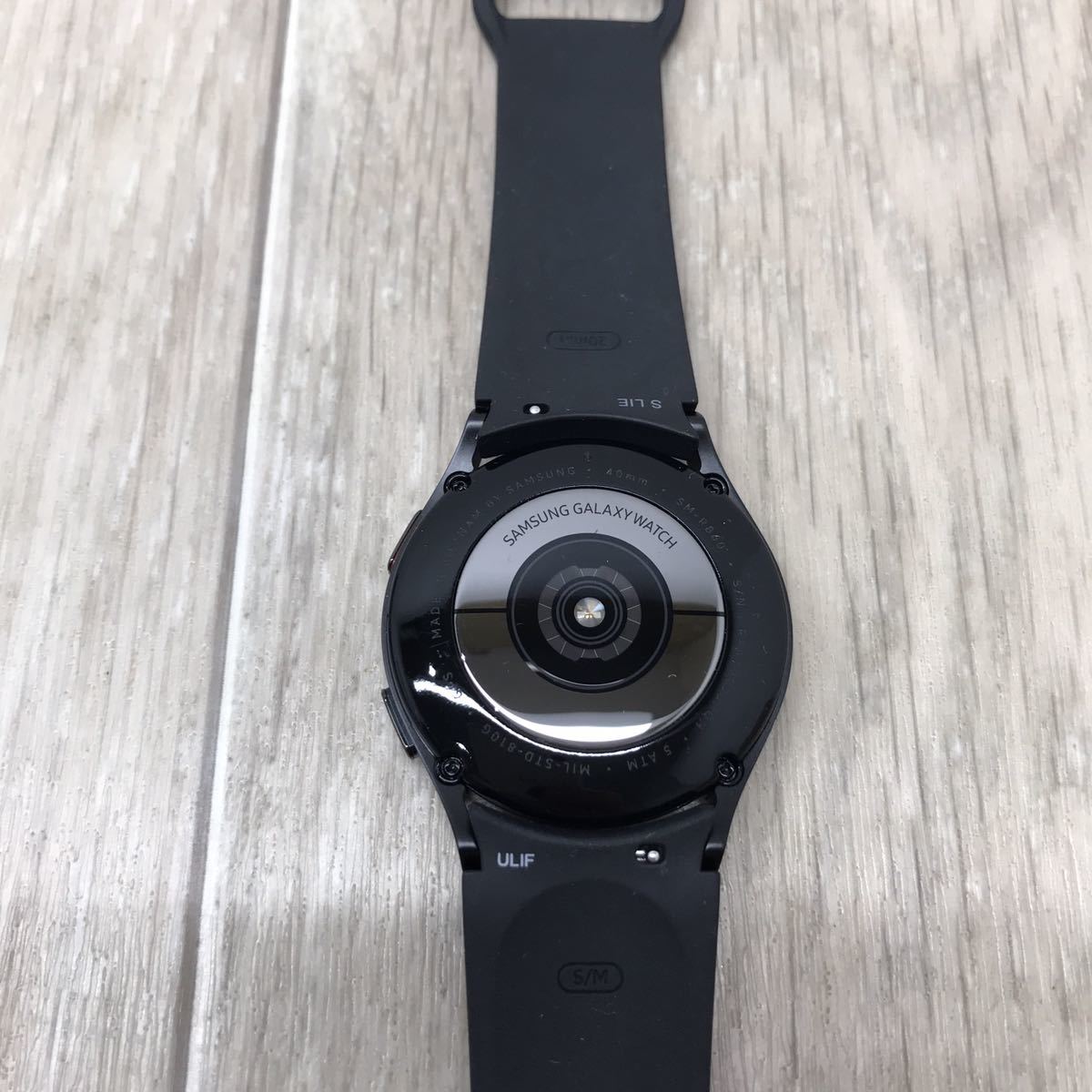 168 D 1円〜 SAMSUNG Galaxy Watch4 40mm SM-R890ギャラクシー スマートウォッチ サムスン 中古_画像5