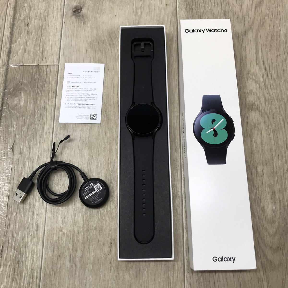 168 D 1円〜 SAMSUNG Galaxy Watch4 40mm SM-R890ギャラクシー スマートウォッチ サムスン 中古_画像1