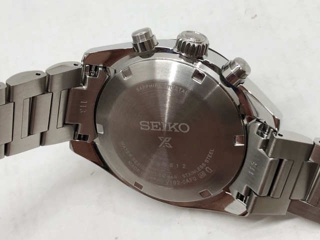 E◆即決◆ SEIKO セイコー PROSPEX プロスペックス SPEEDTIMER スピードタイマー ソーラー クロノグラフ 腕時計 / SBDL085 V192-0AF0_画像3