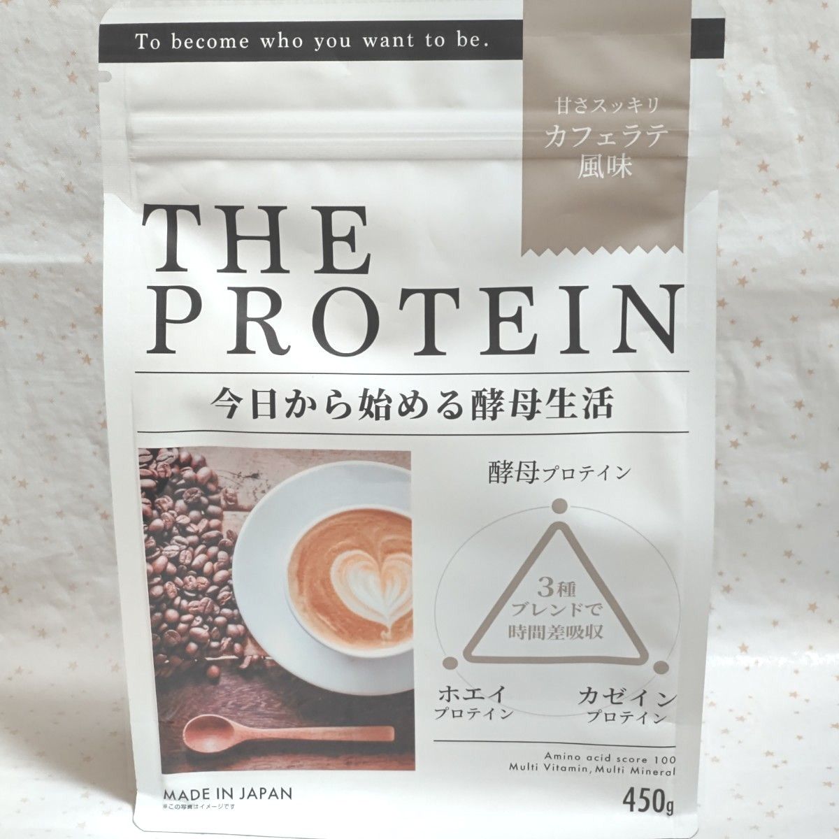 武内製薬 ザプロBEAUTY THE PROTEIN カフェラテ風味 1袋450g