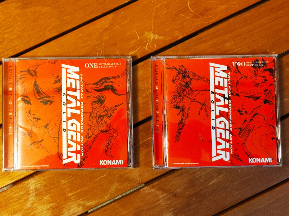メタルギアソリッド ドラマ CD 全２巻 セット（廃盤商品）初回限定盤の画像3