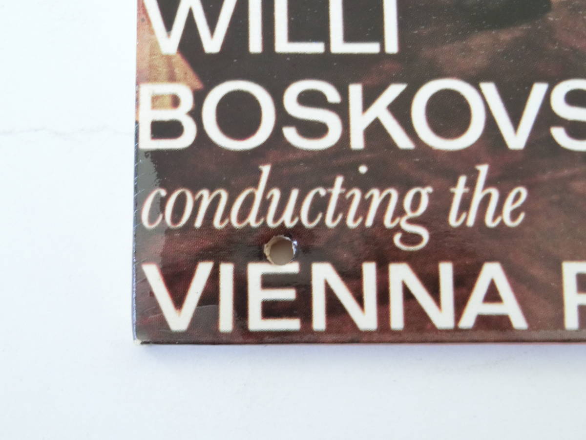 ウイリー・ボスコフスキー ウィーン・フィルハーモニー LPレコード ウィーンの森の物語 Willi Boskovsky/Tales from the Vienna Woods _画像8