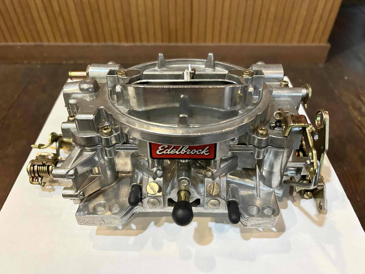 SALE!!エーデルブロック600CFM★再生1405キャブレター★EDELBROCKマニュアルチョークALLSTATE社★シボレー・フォード４バレルキャブ_画像1