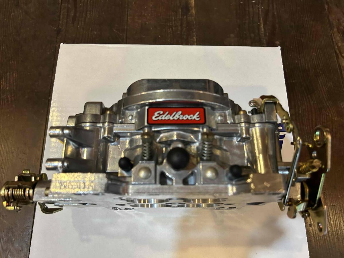 SALE!!エーデルブロック600CFM★再生1405キャブレター★EDELBROCKマニュアルチョークALLSTATE社★シボレー・フォード４バレルキャブ_画像4