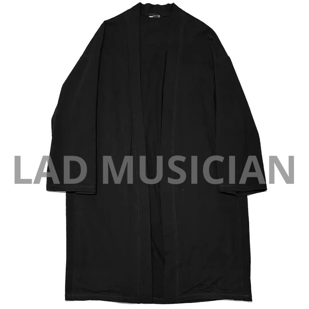 LAD MUSICIAN T-CLOTH KIMONO CARDIGAN 44 ラッドミュージシャン コート カーディガン 黒 アタッチメント