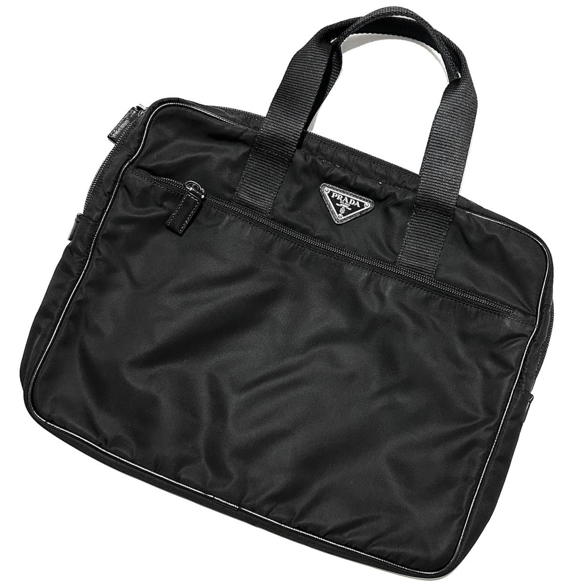 正規品 PRADA リモンタナイロンビジネストートバッグ ブラック 正規品 PRADA リモンタナイロンビジネストートバッグ ブラック