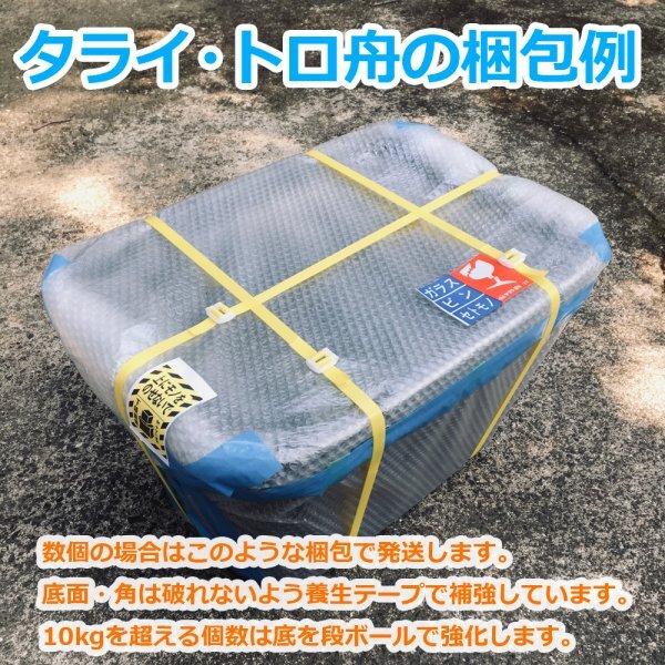 メダカ飼育ケース【40㍑トロ舟 2個 オーバーフローキャップ付】送料別 メダカ飼育容器 金魚水槽 産卵 針子 ビオトープ 水草【五色アクア】_画像6