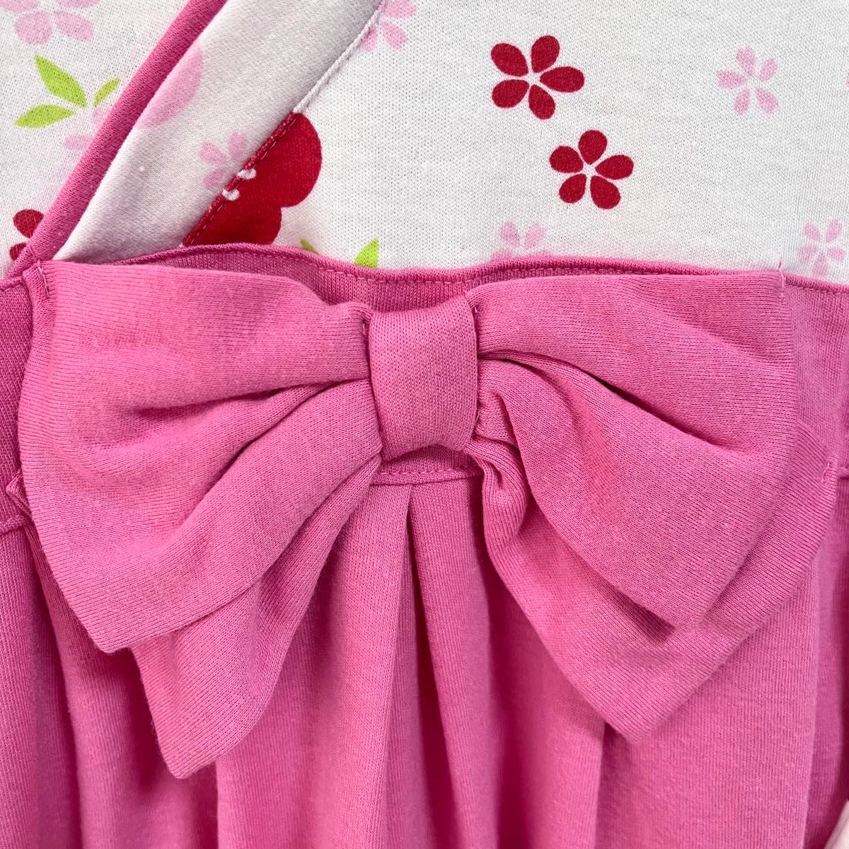 90 ベビー 女の子 袴ロンパース はかま ロンパース 着物 ひな祭り 節句 お誕生日 お食い初め セレモニー 衣装 ピンク