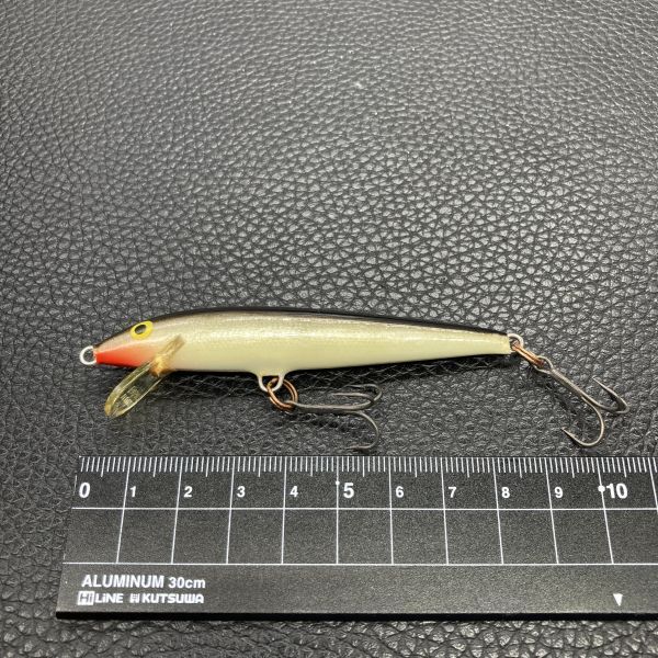 710906 美品 ラパラ フローティング F-9 RAPALA Ｆ－９ オールドラパラ オールド品の画像4