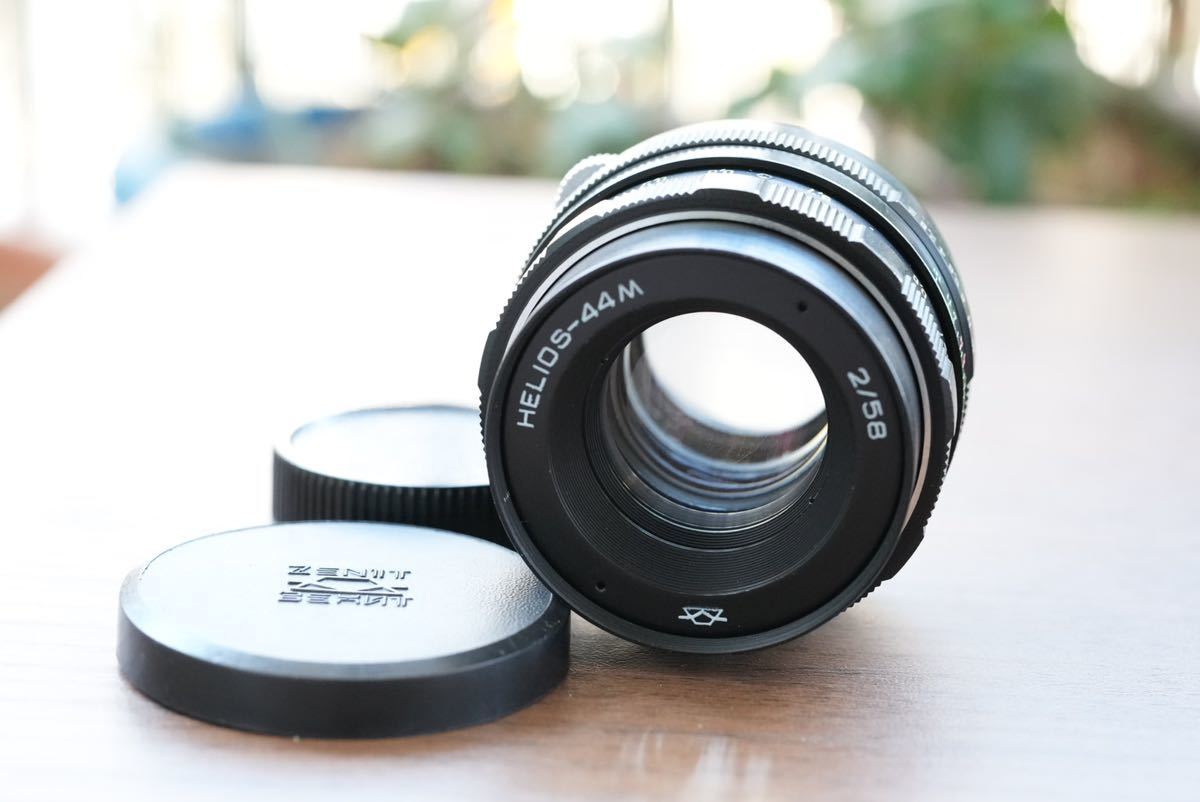 分解清掃済 Helios-44M-4 58mm f2 ぐるぐるボケ 7 Yahoo!オークション - 送料無料 分解清掃済み Helios-44M 58mm