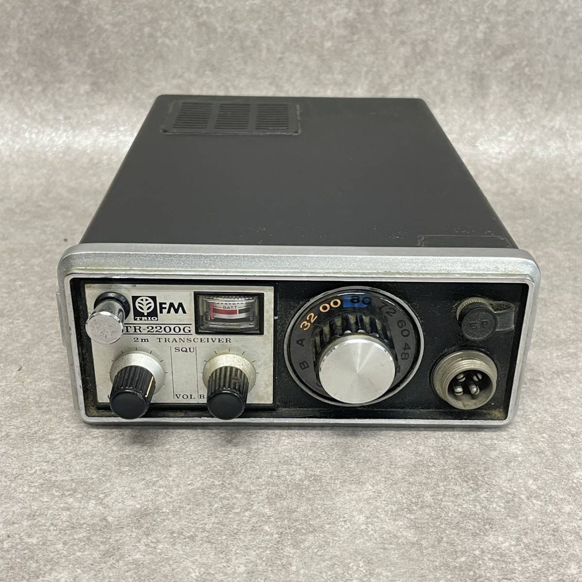 #2014）TRIO トリオ TR-2200G FMトランシーバー 無線機 アマチュア無線 通電のみ確認の画像3
