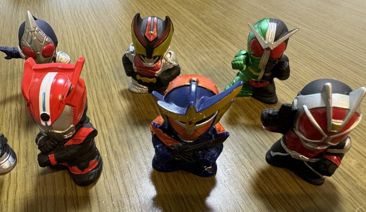 【中古】仮面ライダーキッズ 12体セット 食玩 フィギュア 平成ライダー_画像2