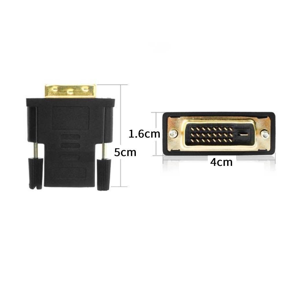 HDMI-DVI変換プラグ　HDMI(メス)-DVI(オス)変換アダプター